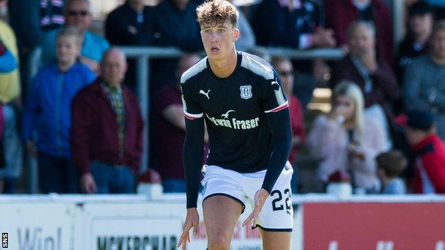 Dundee defender Jack Hendry