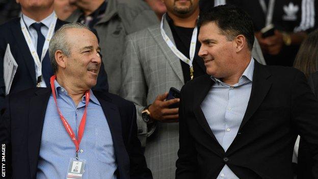 Swansea City owners Steve Kaplan and Jason Levien