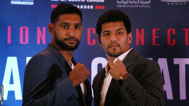 Amir Khan and Neeraj Goyat