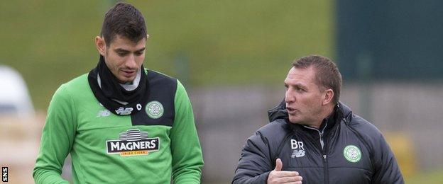 Nir Bitton and Brendan Rodgers