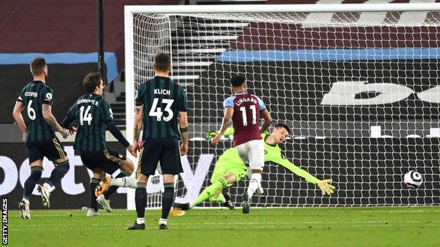 Jesse Lingard scores for West Ham