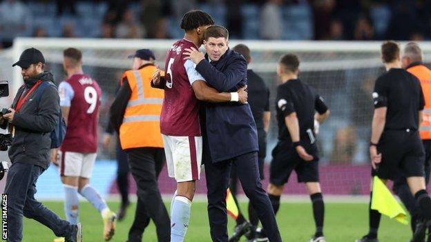 Steven Gerrard, Aston Villa, Tyrone Mings