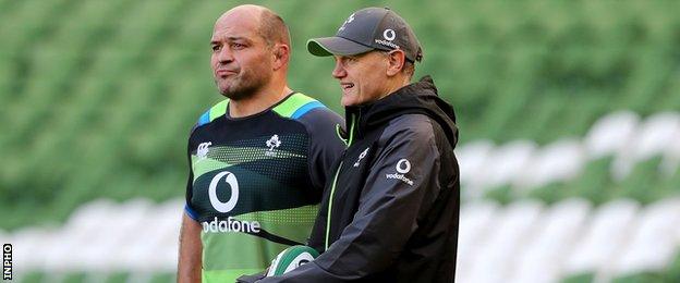 Rory Best and Joe Schmidt