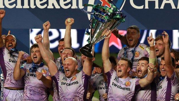 Exeter lift the Champions Cup