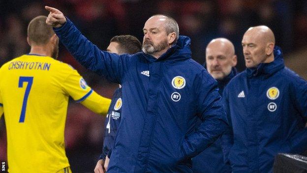 Steve Clarke is two wins away from ending Scotland's 22-year wait to play in a major finals