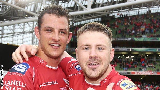 Aaron Shingler and Rob Evans