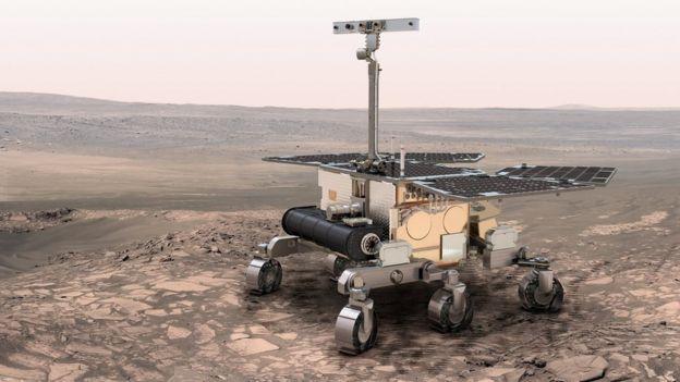 A mars space rover