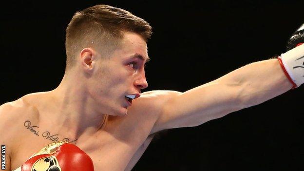 Ryan Burnett holds British and European titles at bantamweight