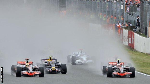 Lewis Hamilton 2008 British Grand Prix