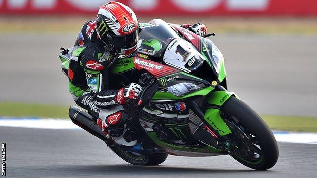 World Superbike champion Jonathan Rea