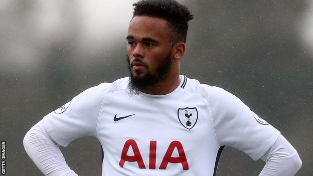 Tottenham Hotspur midfielder Anton Walkes