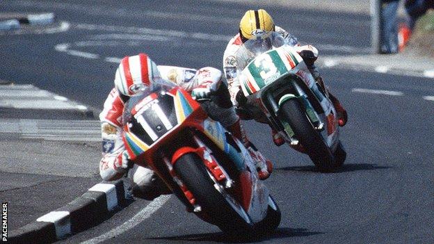 Phillip McCallen and Joey Dunlop