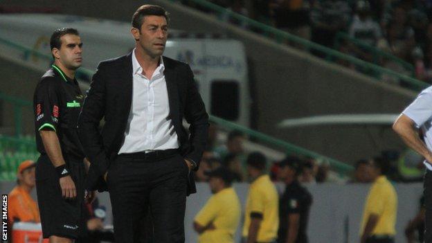 Pedro Caixinha has been in charge of Al Gharafa in Qatar since 2015