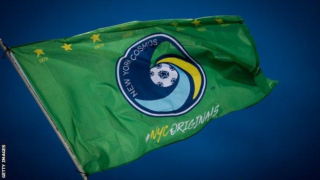 New York Cosmos flag