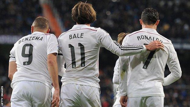 Benzema, Bale, Ronaldo
