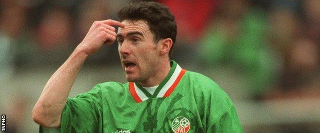 McLoughlin won 42 caps for the Republic of Ireland