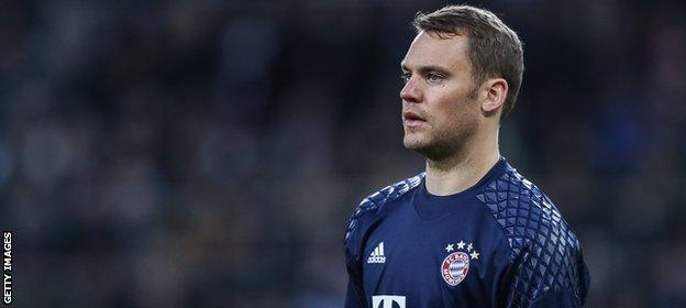 Celtic will have to find a way past Bayern's formidable goalkeeper, Manuel Neuer