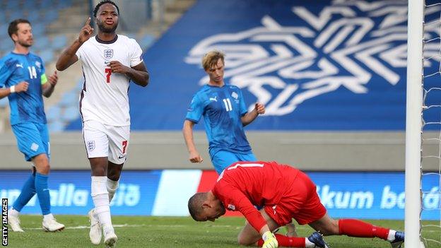 Raheem Sterling scored a penalty as England beat Iceland 1-0 in Reykjavik in September