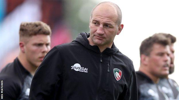 Leicester Tigers head coach Steve Borthwick