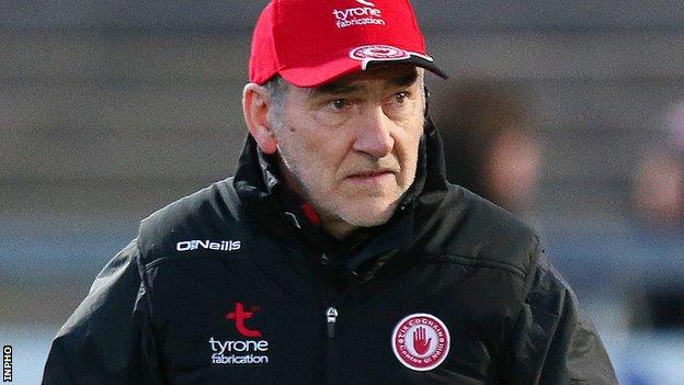 Tyrone manager Mickey Harte