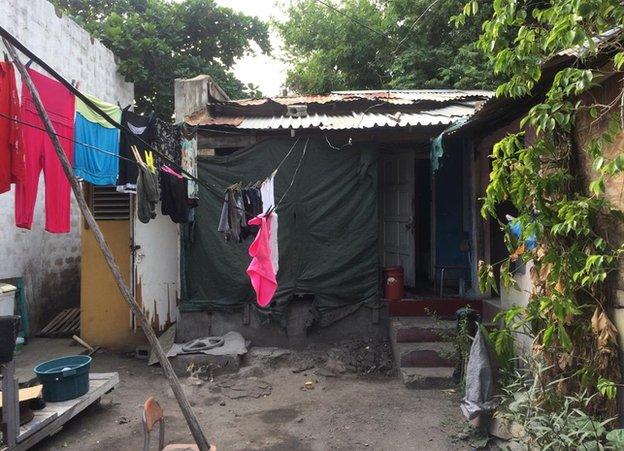 Chris Gayle's former home in Kingston, Jamaica