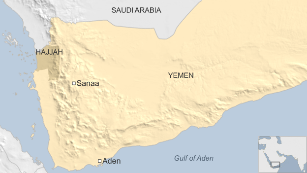 Map of Yemen