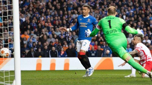 Tavernier's strike in the semi-final win over RB Leipzig makes him the outright top scorer in this season's Europa League with seven goals