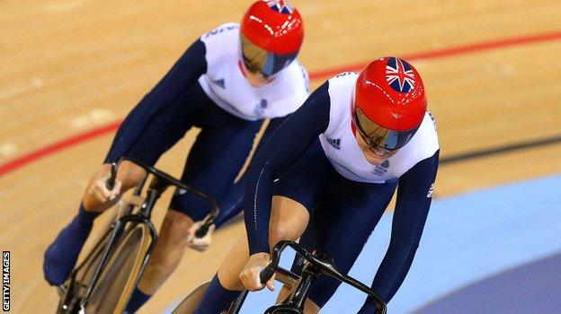 Victoria Pendleton and Jess Varnish