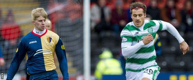 East Kilbride lost 2-0 to Celtic in the fifth round of last year's Scottish Cup