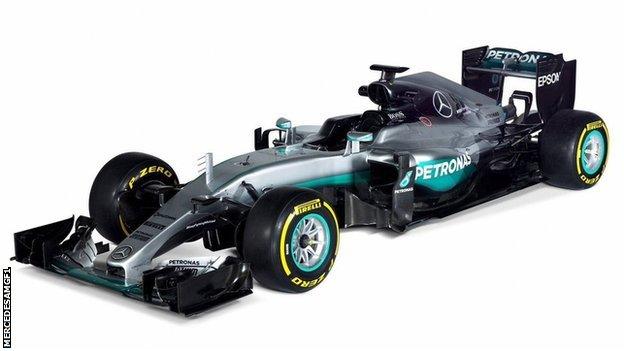 Mercedes new F1 car