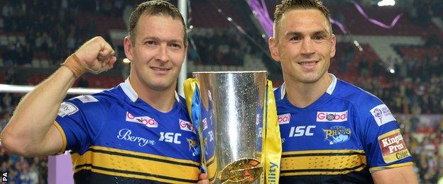 Danny McGuire and Kevin Sinfield