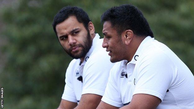 Billy Vunipola and Mako Vunipola