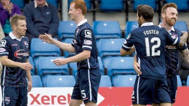 Ross County beat Hamilton 2-0