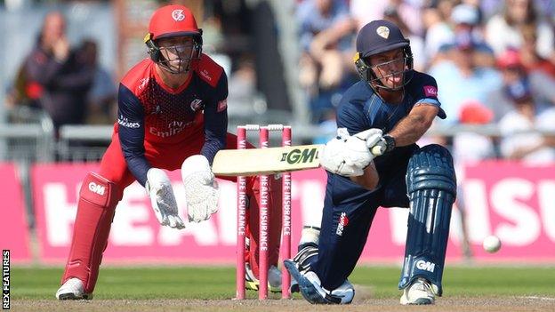 Derbyshire's Wayne Madsen