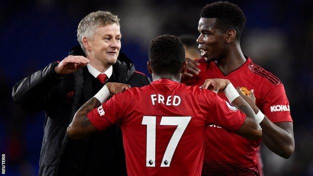 Ole Gunnar Solskjaer, Fred and Paul Pogba