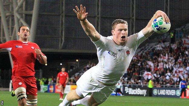 Chris Ashton has won 39 caps for his country