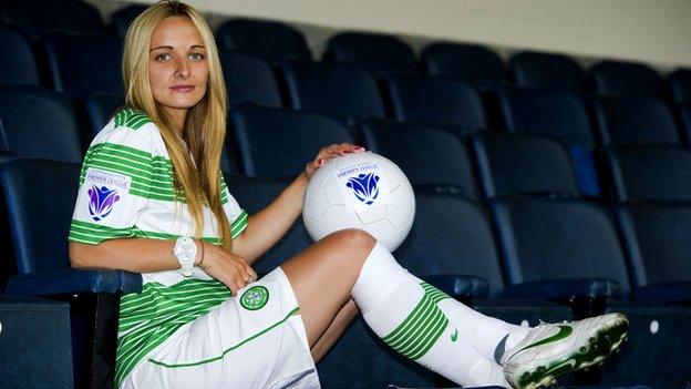 Former Celtic striker Suzanne Winters