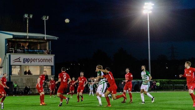 Connah's Quay v TNS