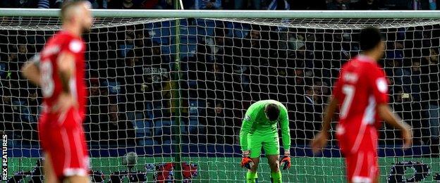 Frank Fielding looking dejected