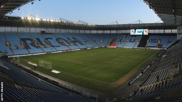 Coventry City moved to the Ricoh Arena at the start of the 2005-06 campaign