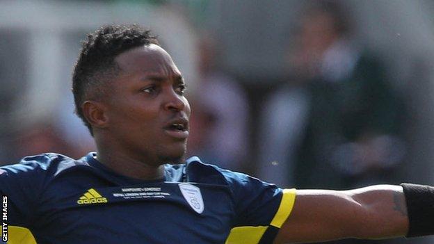 Fidel Edwards took three wickets in Hampshire's One-Day Cup defeat by Somerset in May