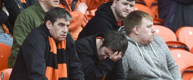 Dundee United fans