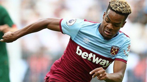 West Ham United midfielder Grady Diangana was born in the Democratic Republic of Congo