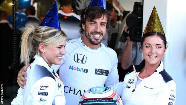 Fernando Alonso 35th birthday