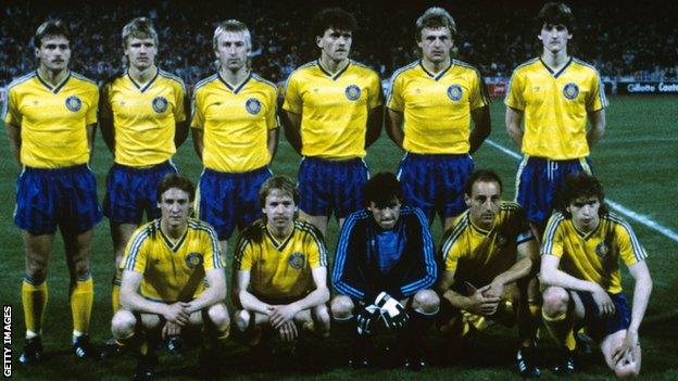 Lokomotive Leipzig were undone by a Marco van Basten goal in the 1987 European Cup Winners' Cup final