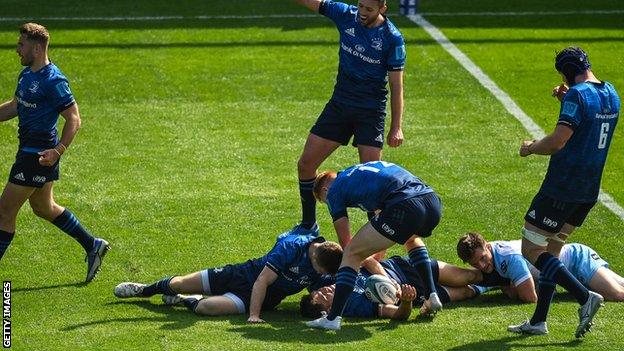 Rampant Leinster condemened Glasgow to an embarrassing loss in Dublin