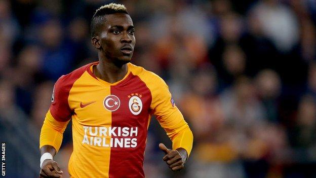 Nigeria's Henry Onyekuru in action for Galatasaray