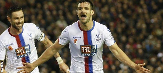 Crystal Palace defender Scott Dann