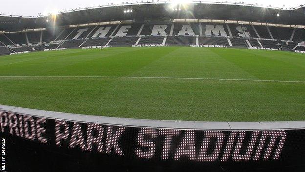 General view of Pride Park