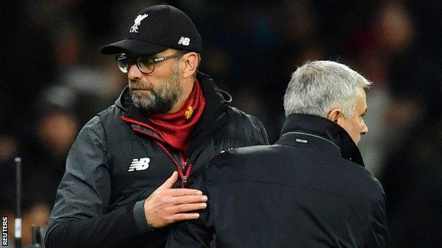 Klopp and Mourinho